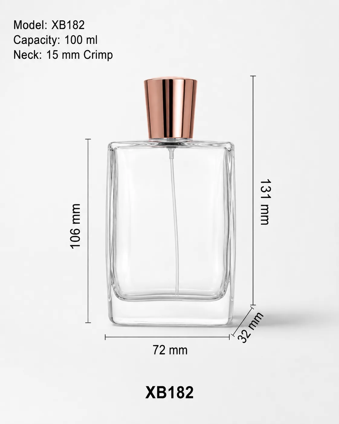 XB182 perfume bottle