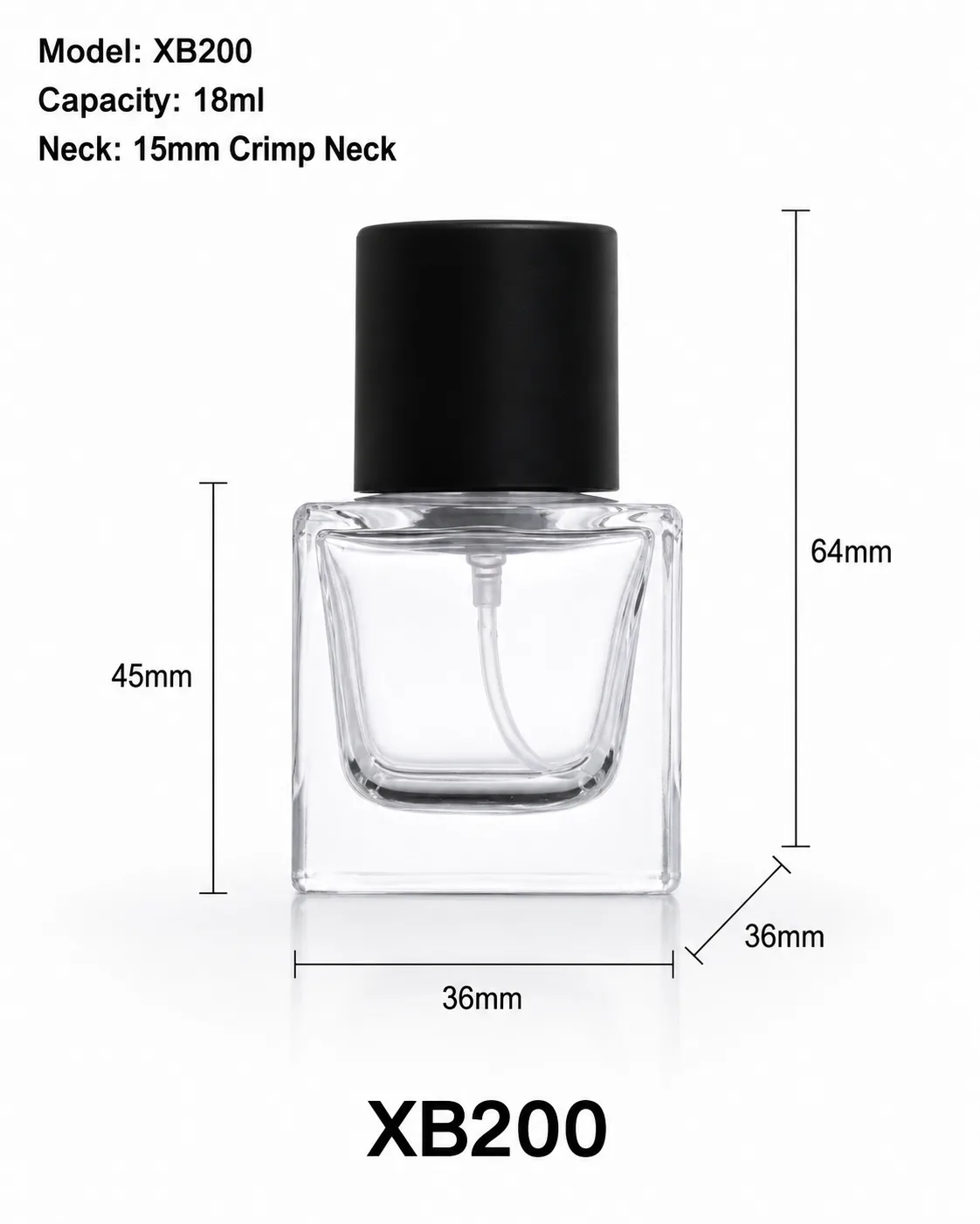 XB200 perfume bottle