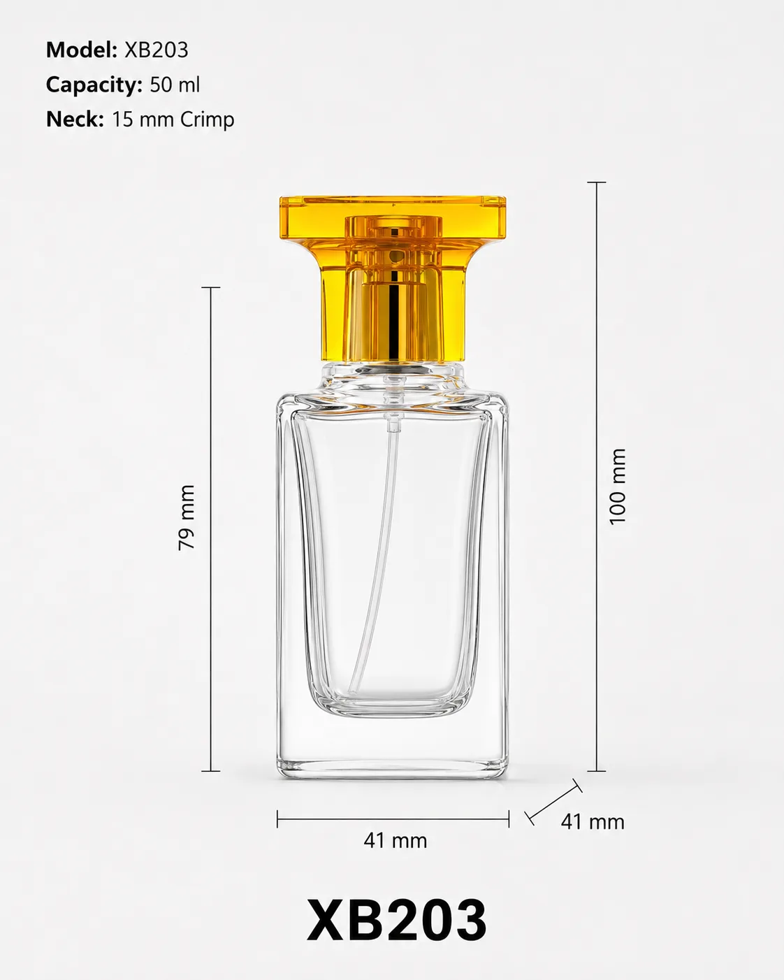 XB203 perfume bottle