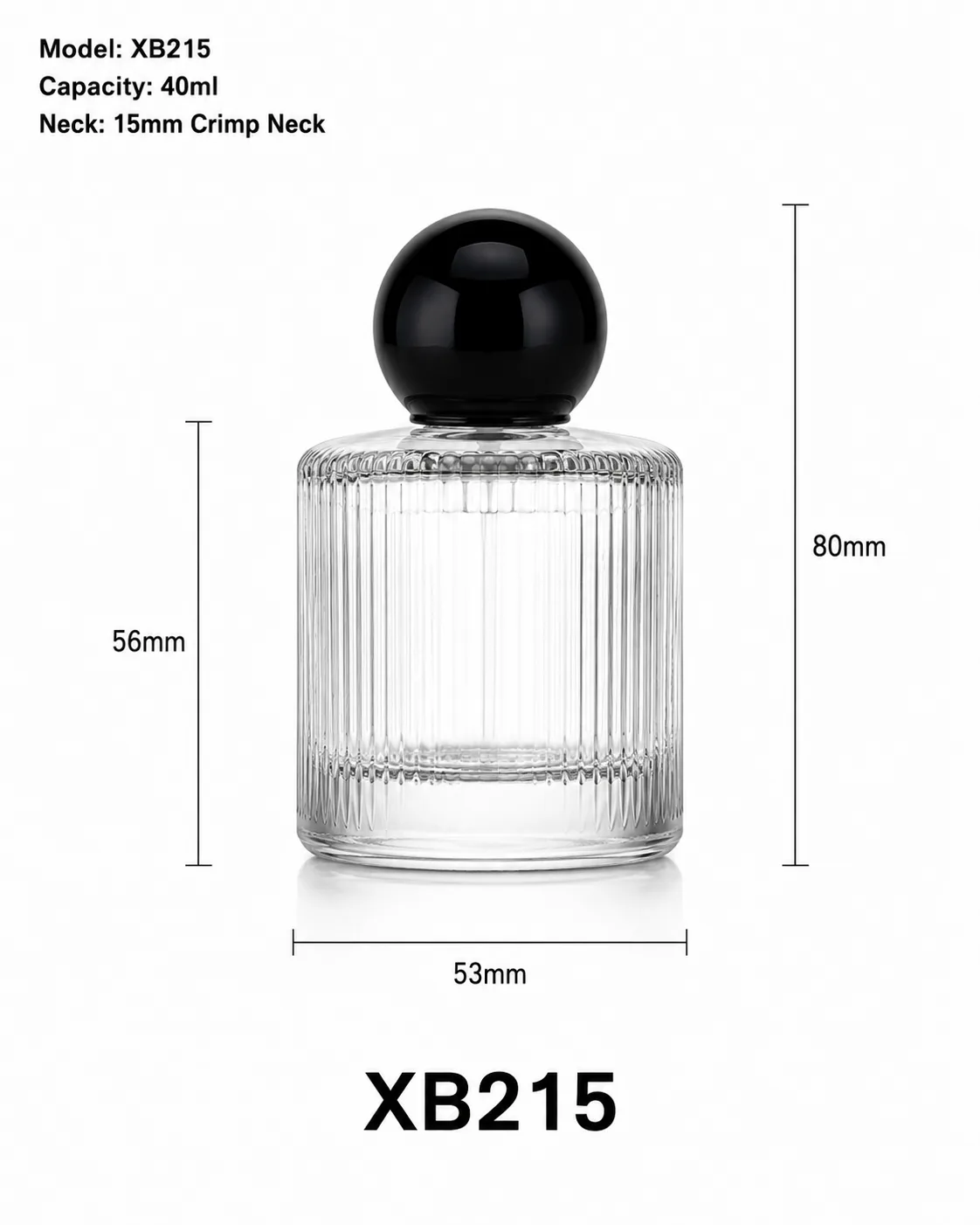 XB215 perfume bottle