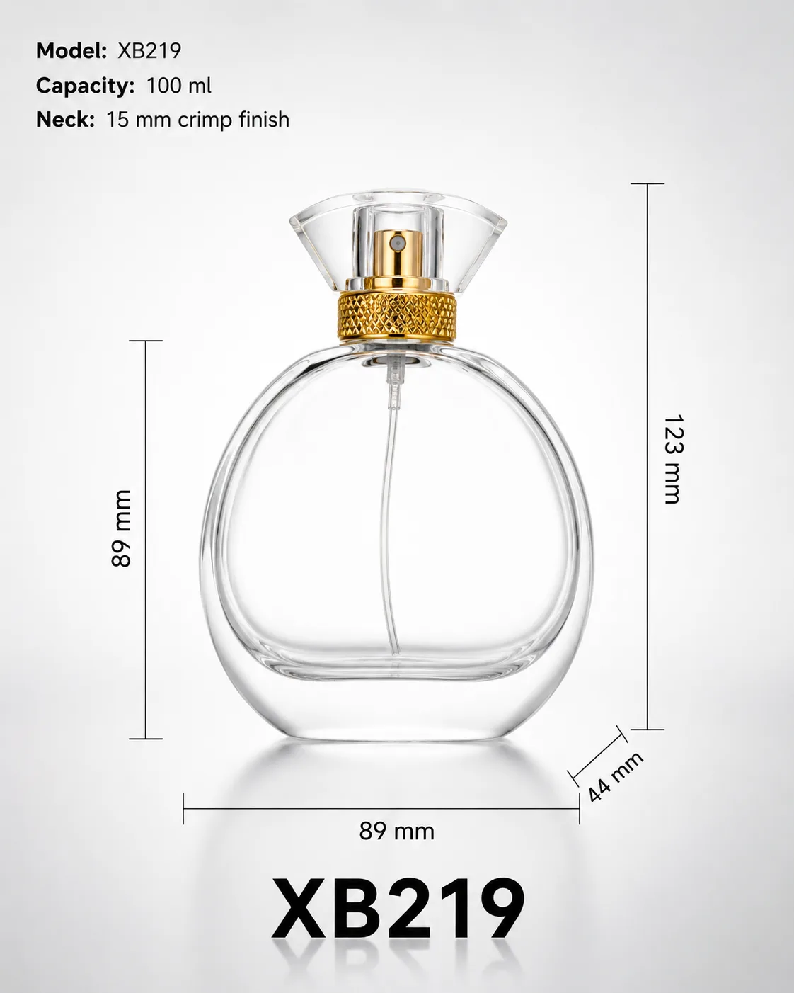 XB219 perfume bottle