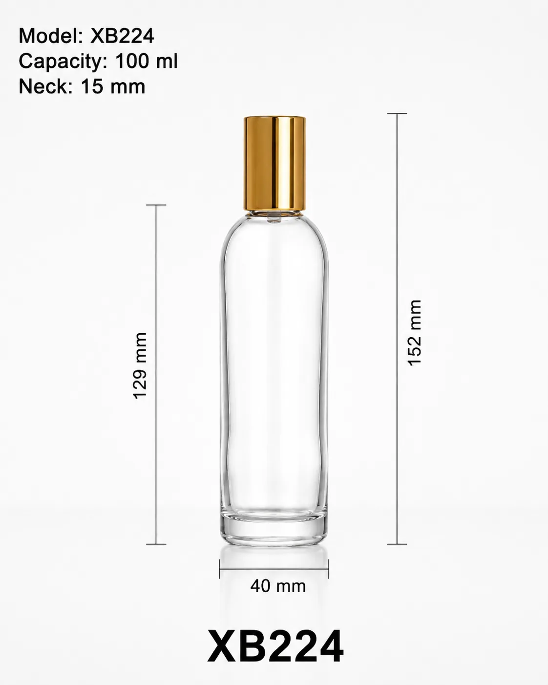 XB224 perfume bottle