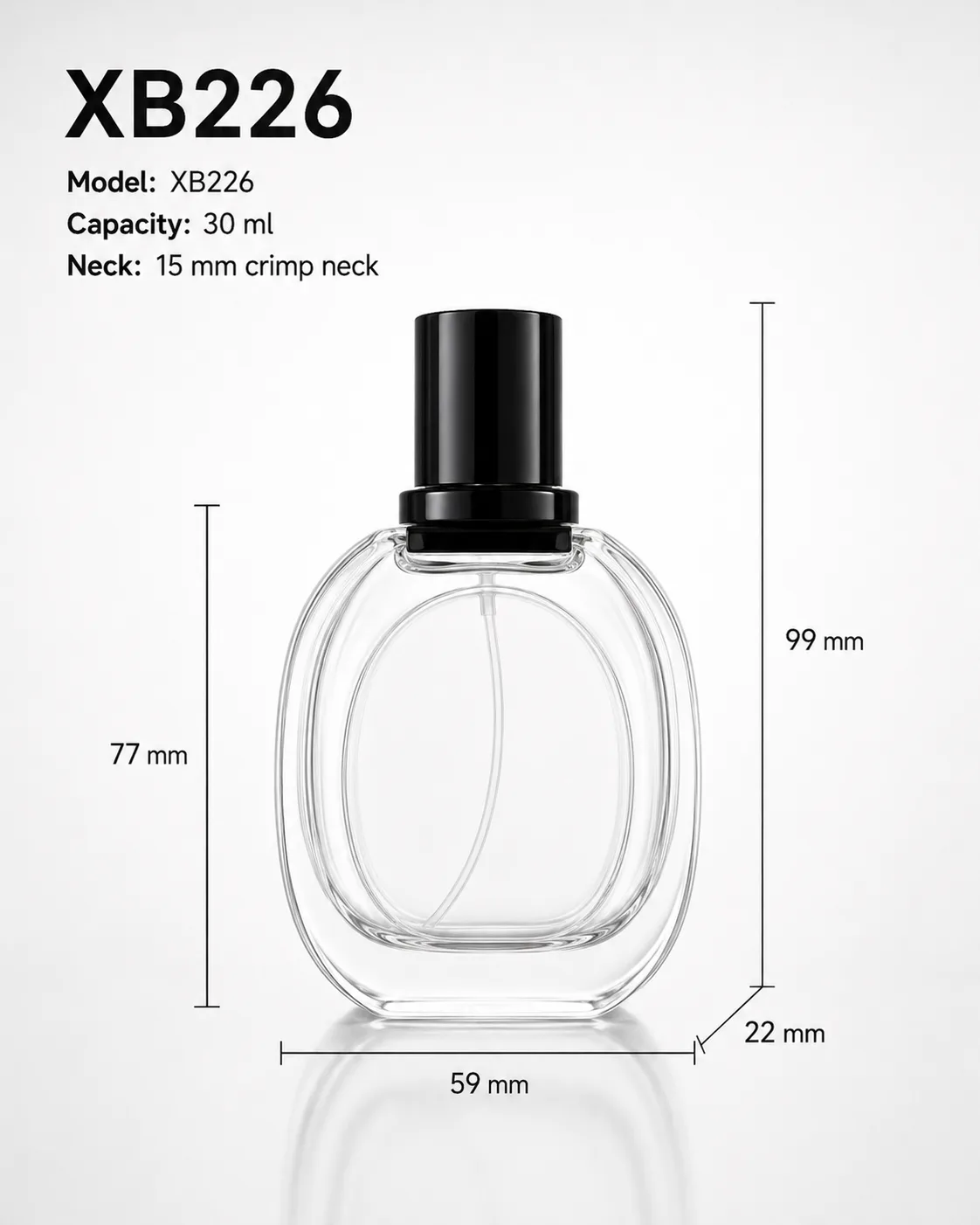 XB226 perfume bottle