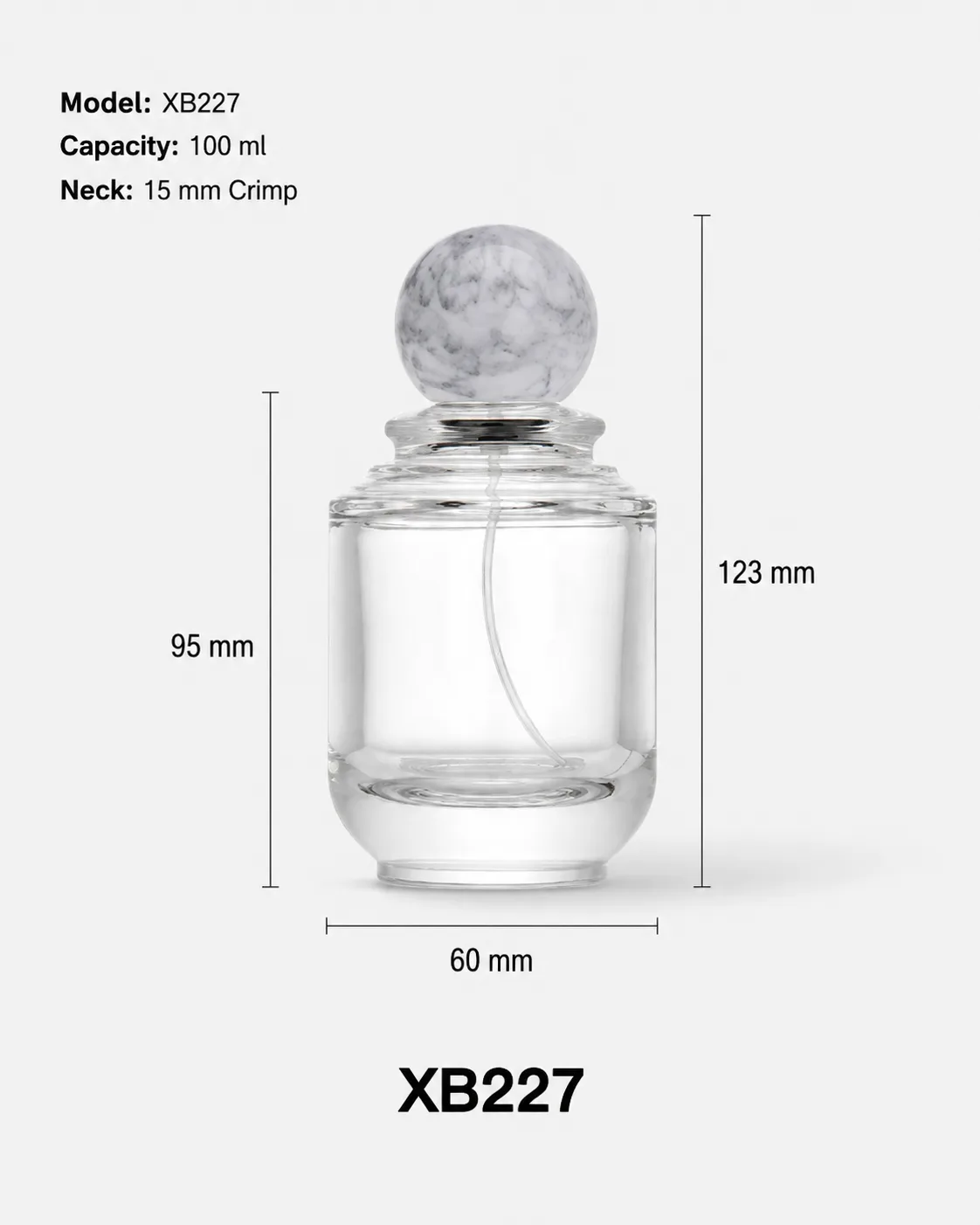 XB227 perfume bottle