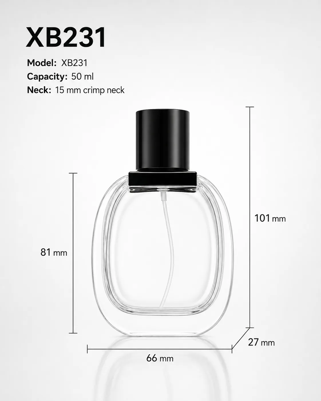 XB231 perfume bottle