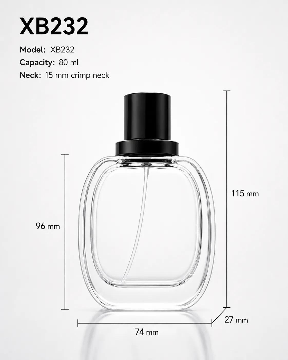 XB232 perfume bottle