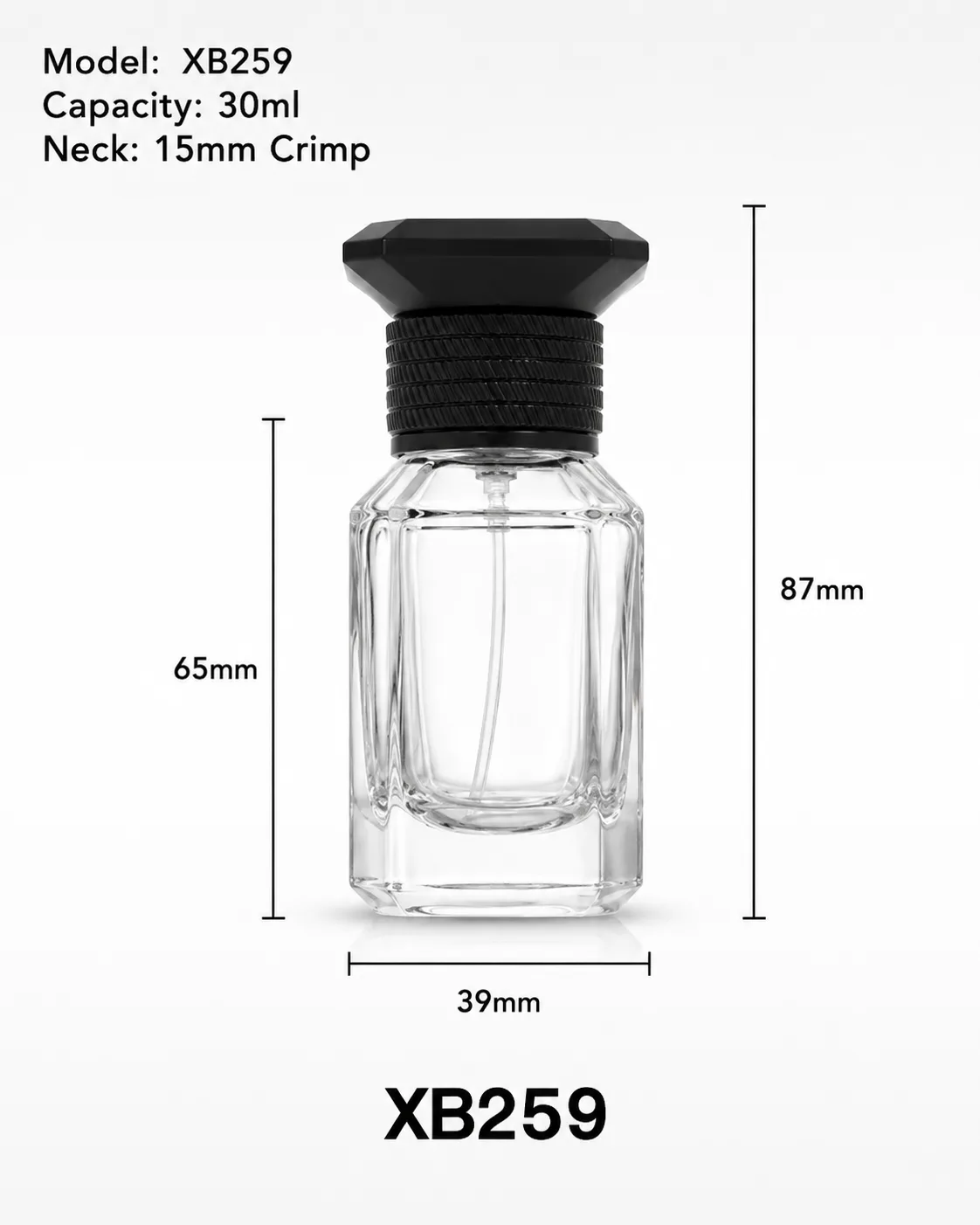 XB259 perfume bottle