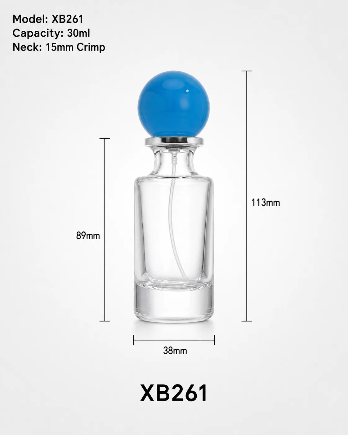 XB261 perfume bottle