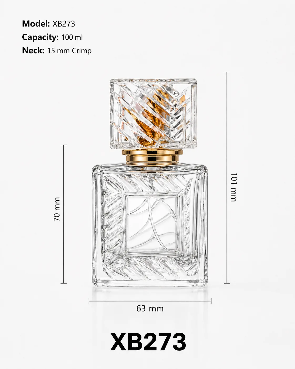 XB273 perfume bottle