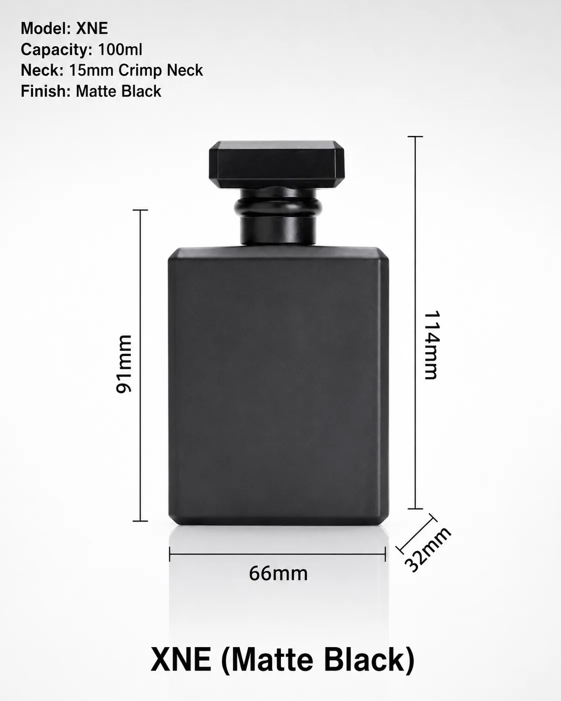 XNE perfume bottle