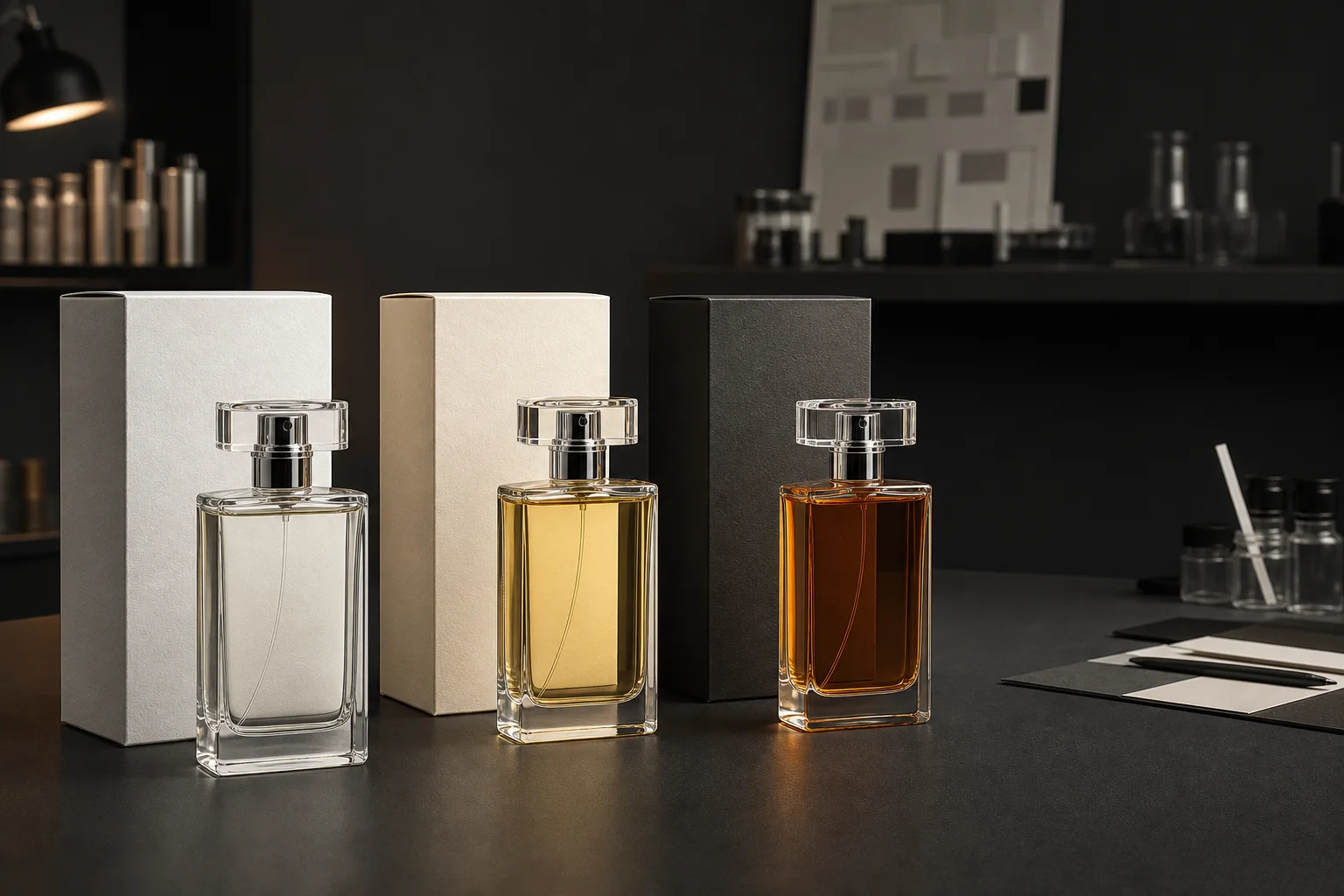 Representative private label perfume collection
