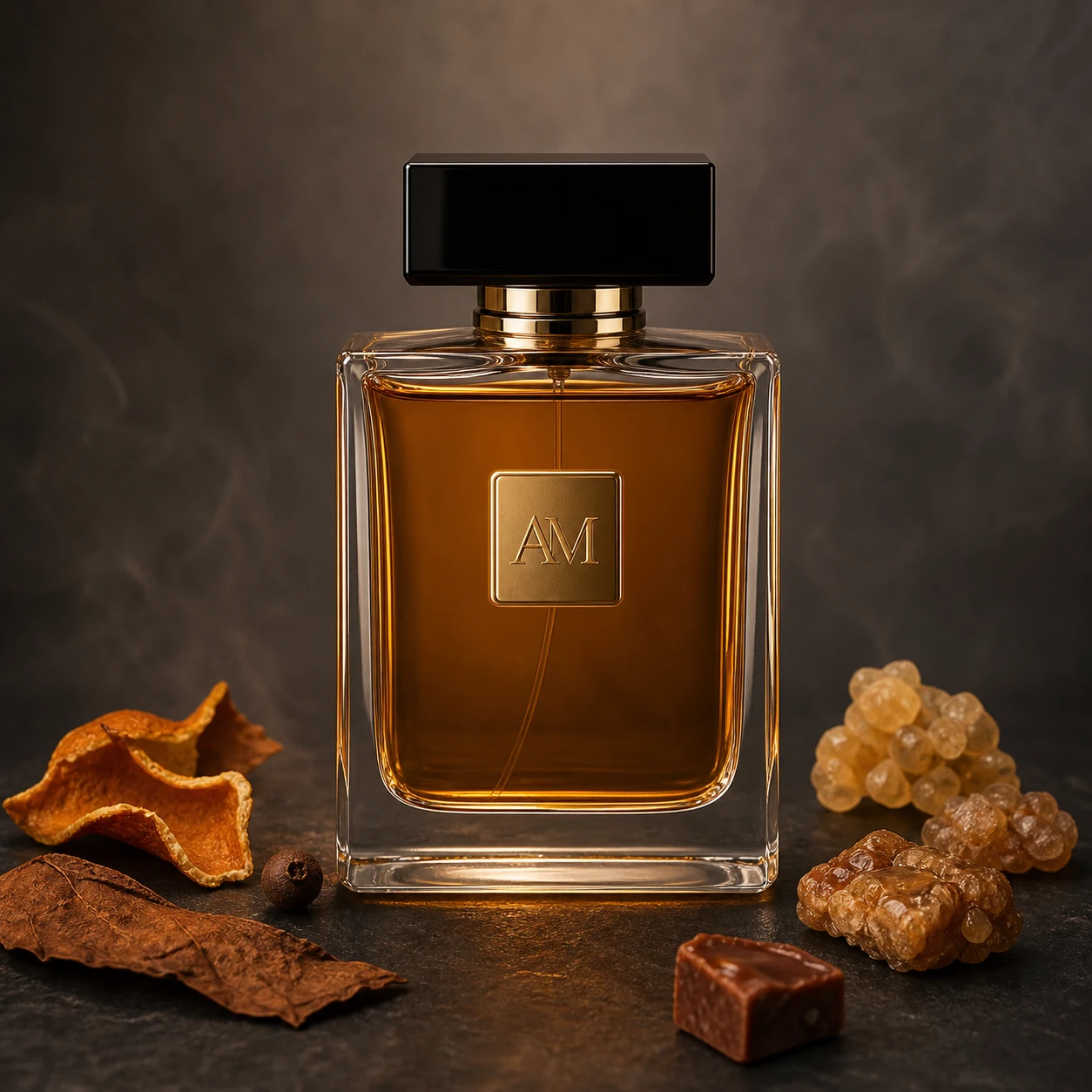 Smoked Amber fragrance direction
