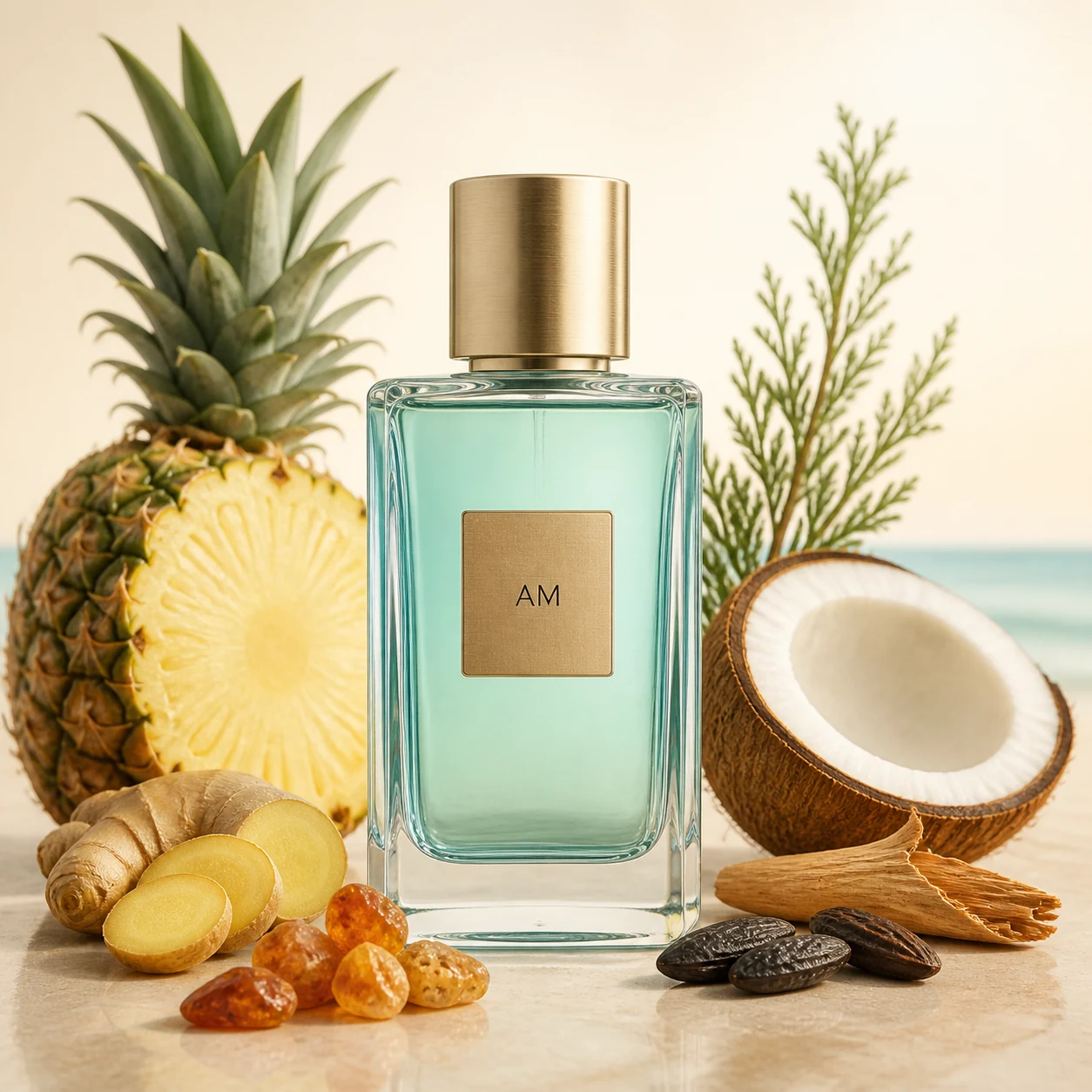 Coconut Cypress fragrance direction