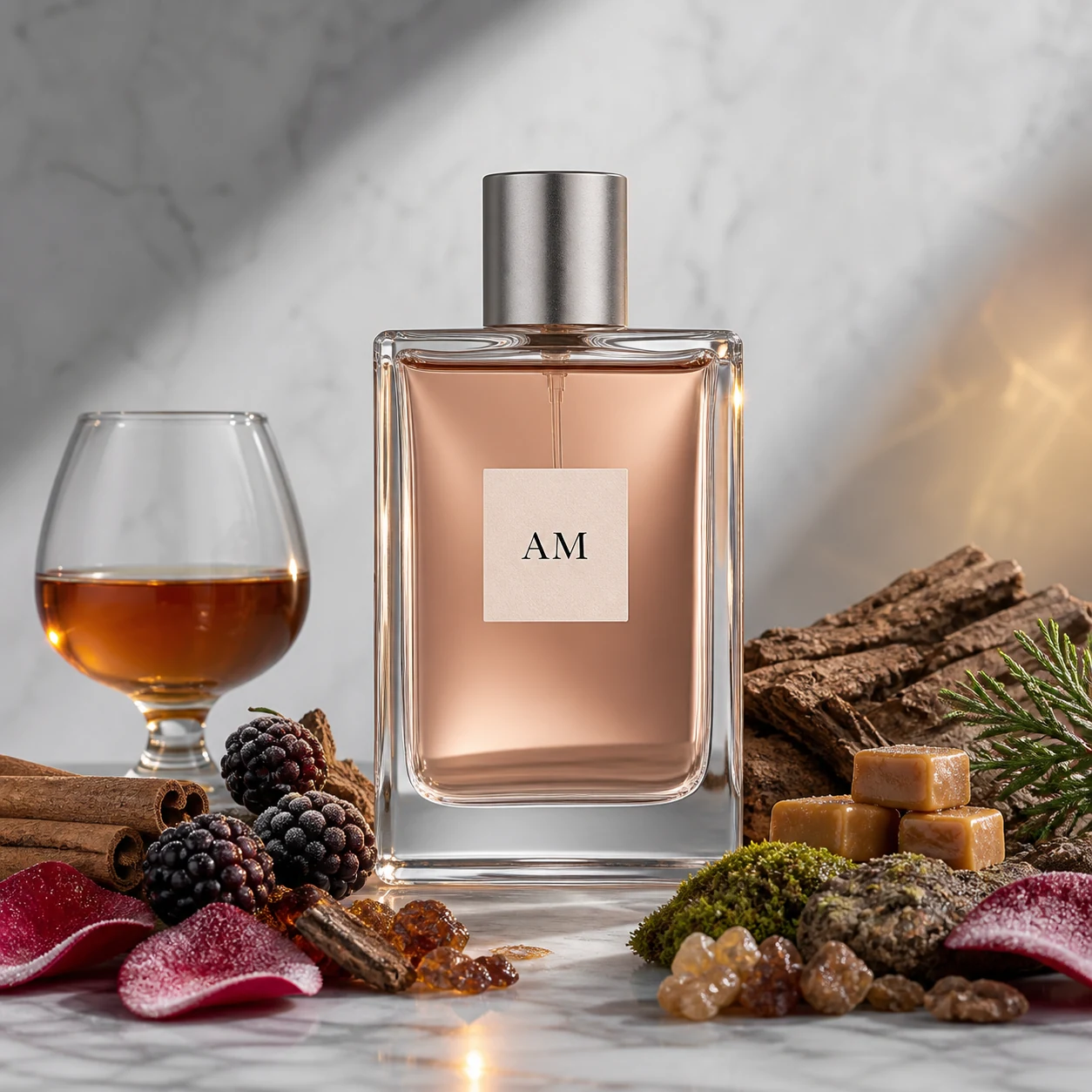 Frosted Ember fragrance direction