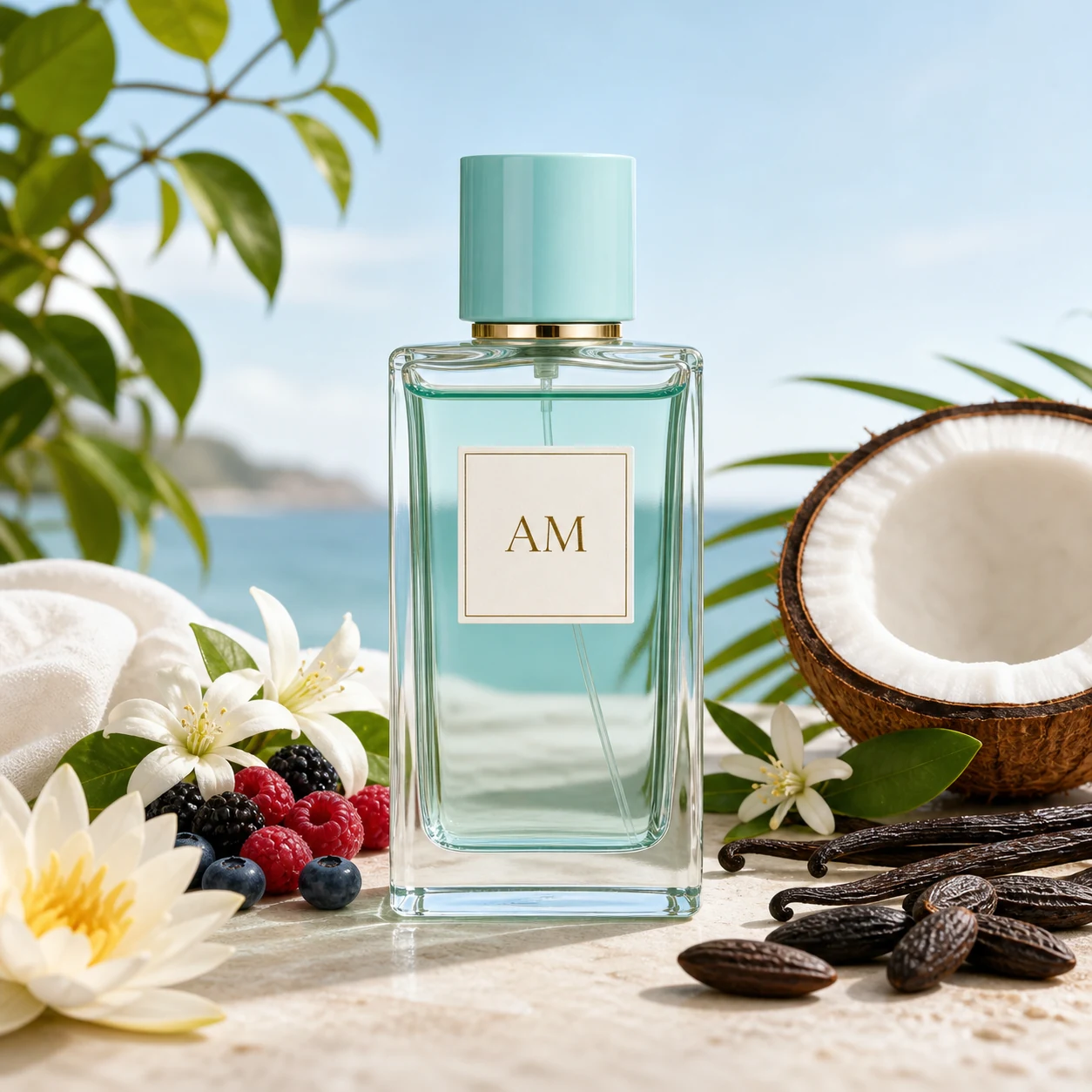 Lagoon Cream fragrance direction