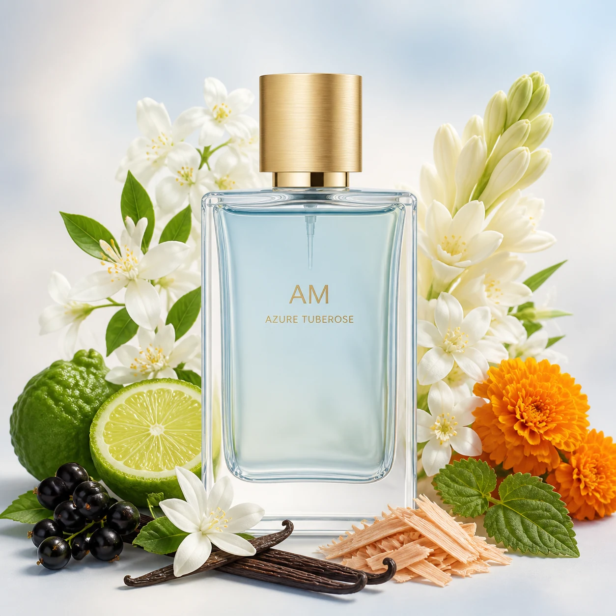 Azure Tuberose fragrance direction
