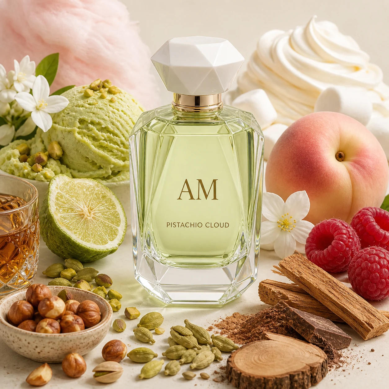 Pistachio Cloud fragrance direction