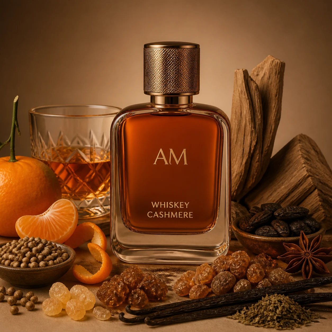 Whiskey Cashmere fragrance direction